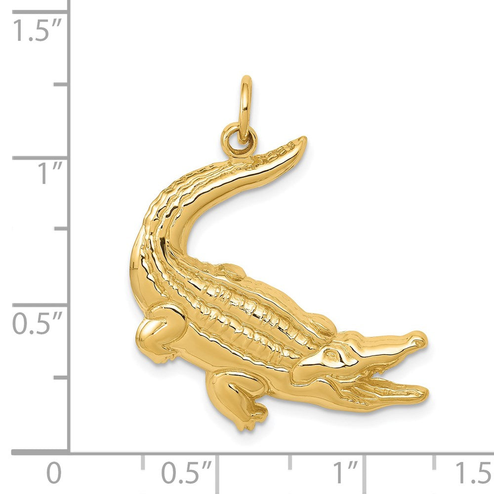 14k Alligator Charm-D3462