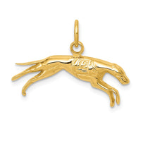 14k Greyhound Charm-D3467