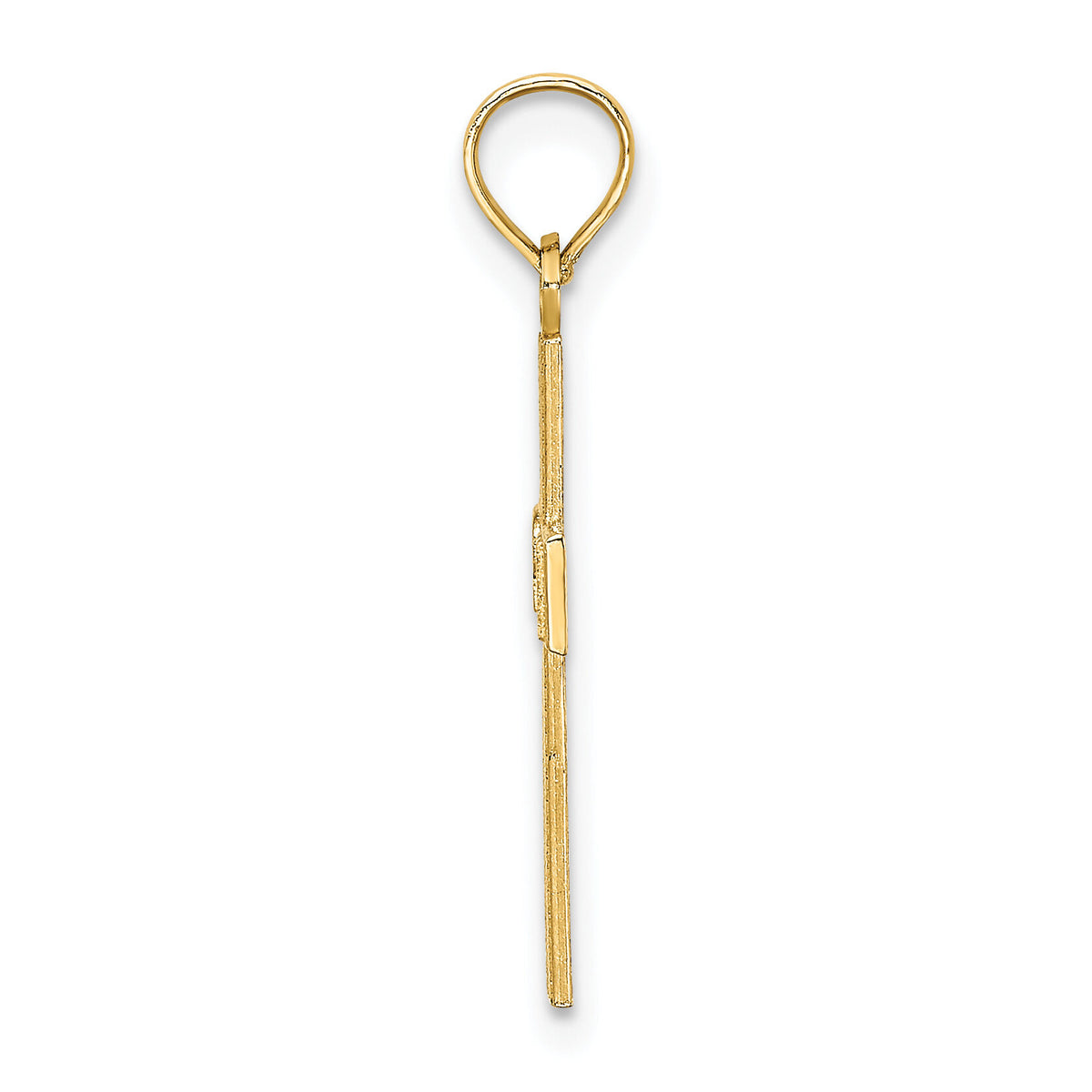 14k RN Cross Charm-D3481
