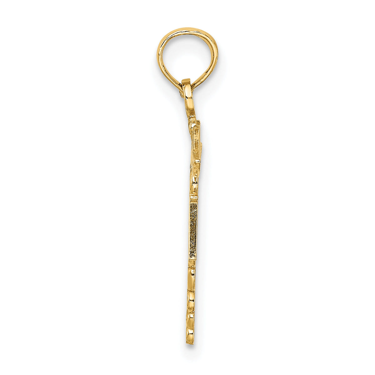 14k RN Caduceus Charm-D3483