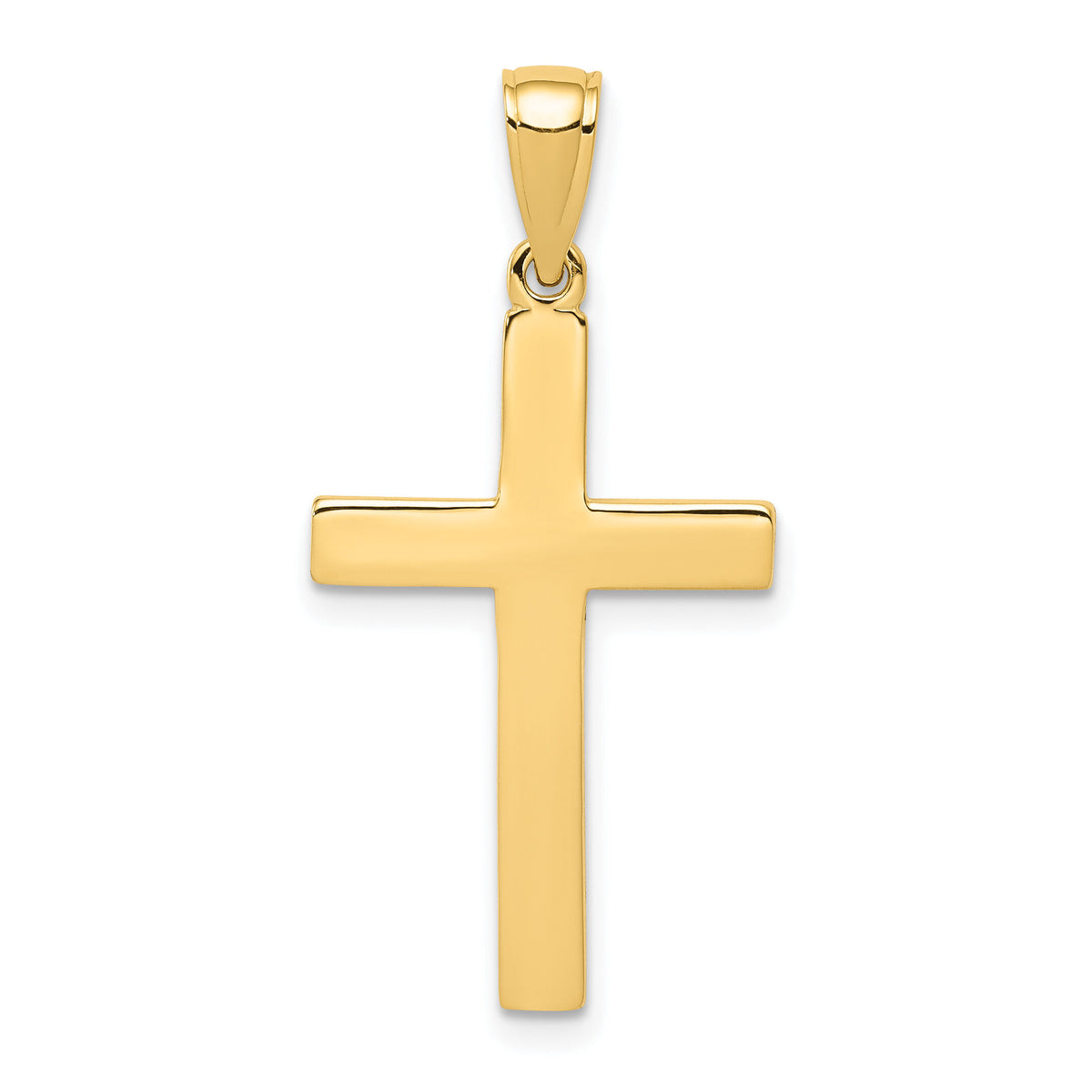 14k Cross Pendant-D3495