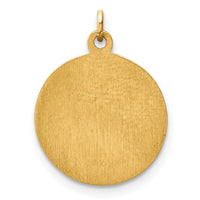 14k Our Lady of Sorrows Medal Charm-D3758