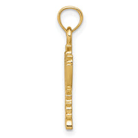14k Menorah Pendant-D3800