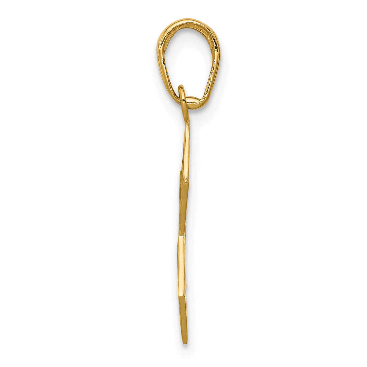 14k Star of David Pendant-D3801
