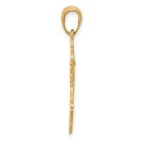 14k Star of David Pendant-D3804