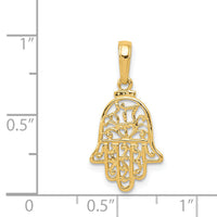 14k Chamseh Pendant-D3807