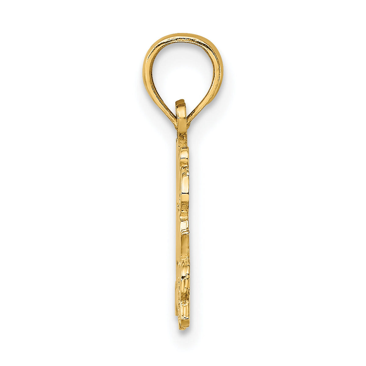 14K TODAY TOMORROW AND FOREVER Charm-D3882