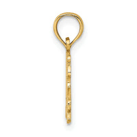 14K TODAY TOMORROW AND FOREVER Charm-D3882