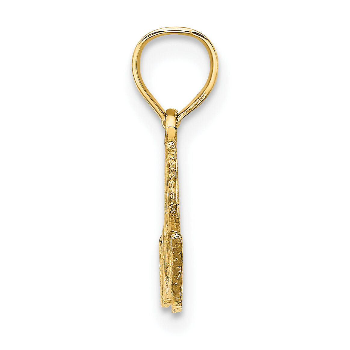 14K Polished HAPPY ANNIVERSARY Charm-D3888