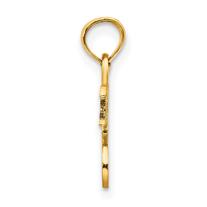 14K SWEET 16 Pendant-D3912