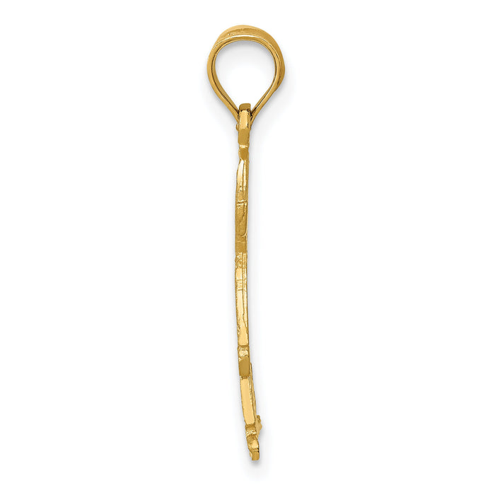 14k Boy Charm-D393