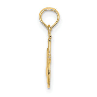 14K #1 MAMA Charm-D3933