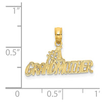 14k  #1 GRANDMOTHER Charm-D3956