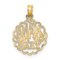14K NANA OF THE YEAR  Charm-D3961
