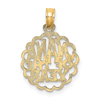 14K NANA OF THE YEAR  Charm-D3961