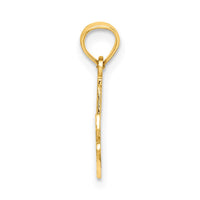 14K #1 NANA  Script Charm-D3962