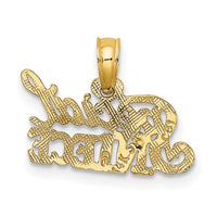 14K SPECIAL NIECE Charm-D3967