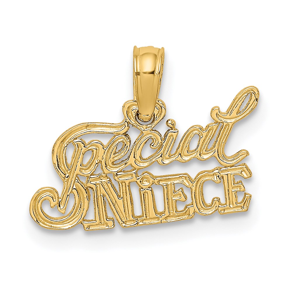 14K SPECIAL NIECE Charm-D3967