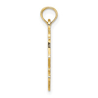 14K BIG SIS in Heart Charm-D3973