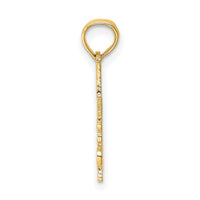 14k #1 GODFATHER Charm-D3978