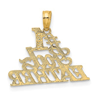14k #1 GODFATHER Charm-D3978