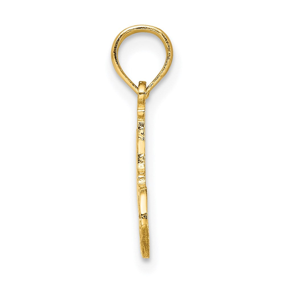 14K #1 BROTHER Charm-D3982