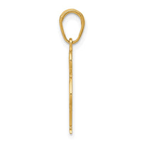 14K Boy with Hands in Pocket Pendant-D3991