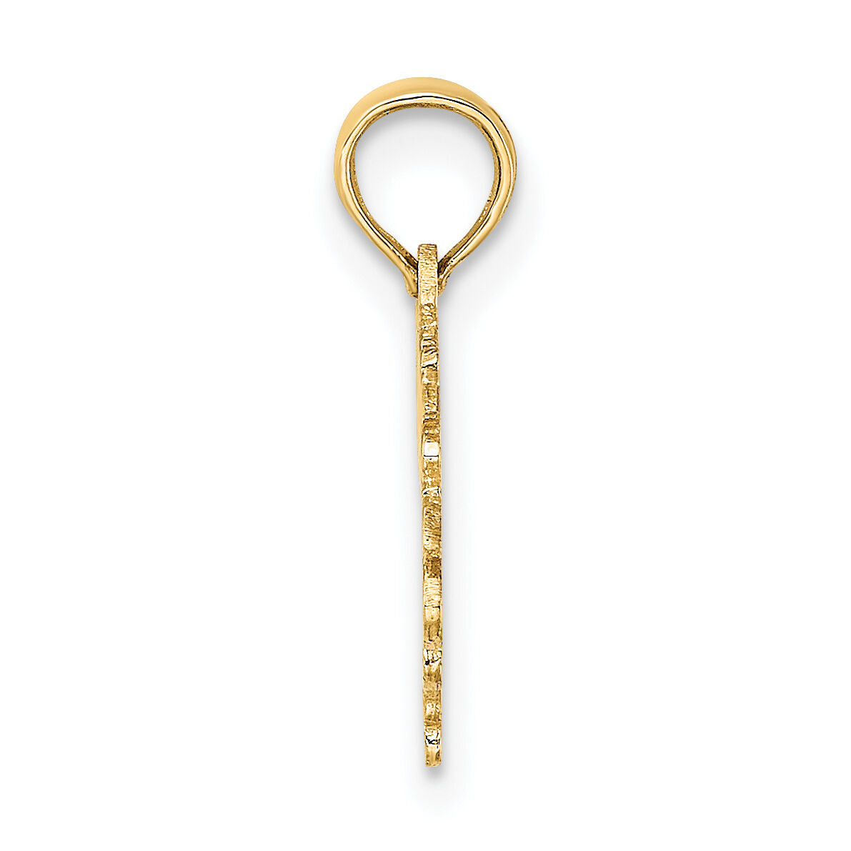 14K 100% TAURUS Zodiac Charm-D4055