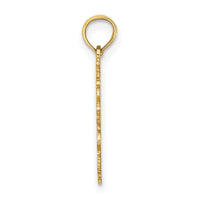 14K 100% GEMINI Zodiac Charm-D4056