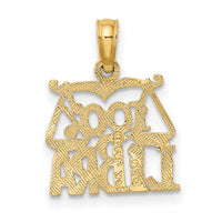 14K 100% LIBRA Zodiac Charm-D4060
