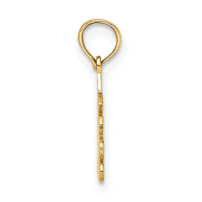 14K 100% SAGITTARIUS Zodiac Charm-D4062