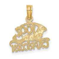 14K 100% CAPRICORN Zodiac Charm-D4063