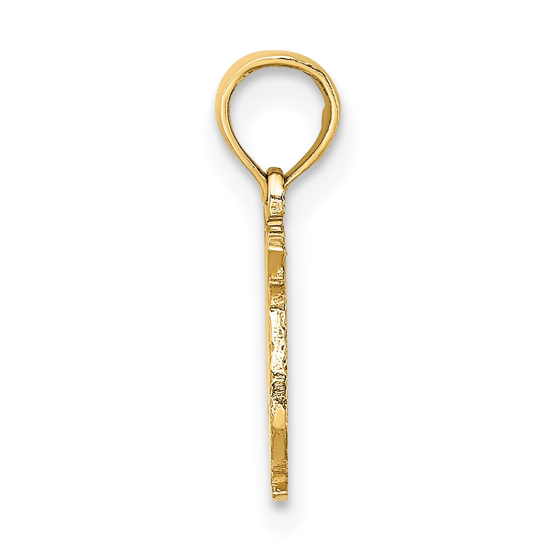 14K 100% PISCES Zodiac Charm-D4065