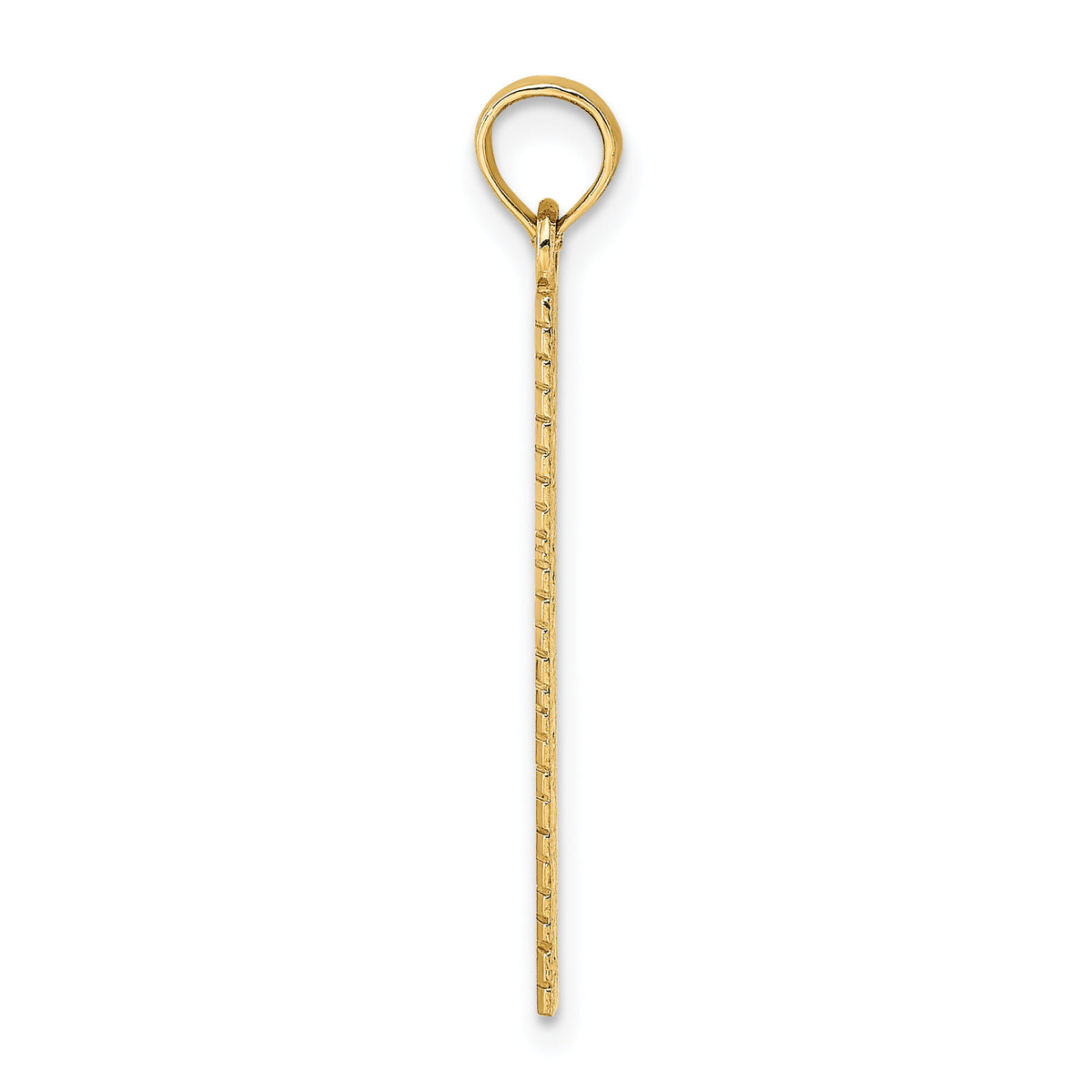 14k Six Inch Ruler Charm-D4066