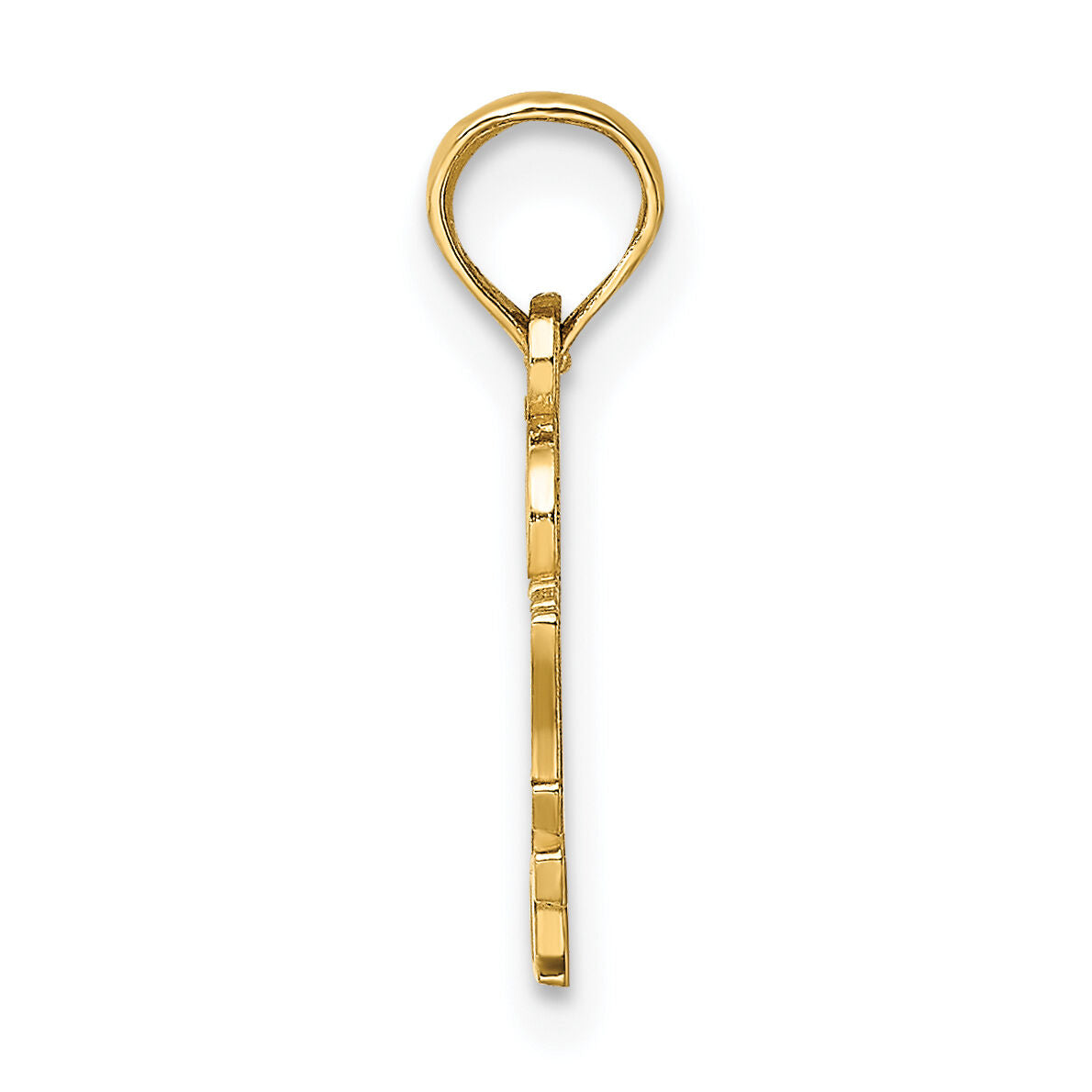 14K I HEART MY DEPUTY Charm-D4075