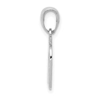 14k White Gold New York Skyline in Apple Pendant-D4083W