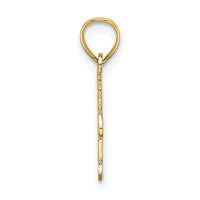 14K HEART MY PILOT Charm-D4084