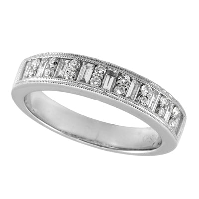 White Gold Diamond Band
