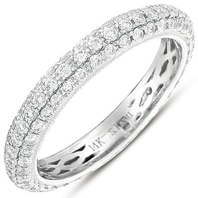 Pave Eternity Band