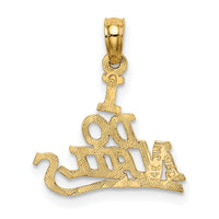 14K I DO NAILS Charm-D4173