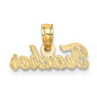 14k TEACHER Charm-D4177