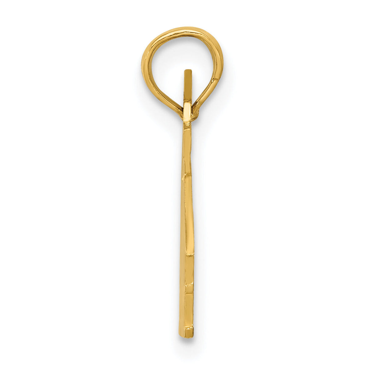 14K School House Pendant-D4180