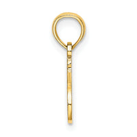 14K I HEART MY BIRD Charm-D4209