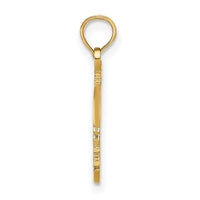 14K Rooster Pendant-D4222