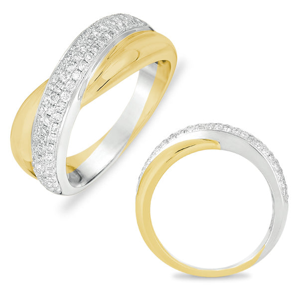 White & Yellow Gold Ring