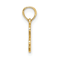 14K I HEART RACING Charm-D4269