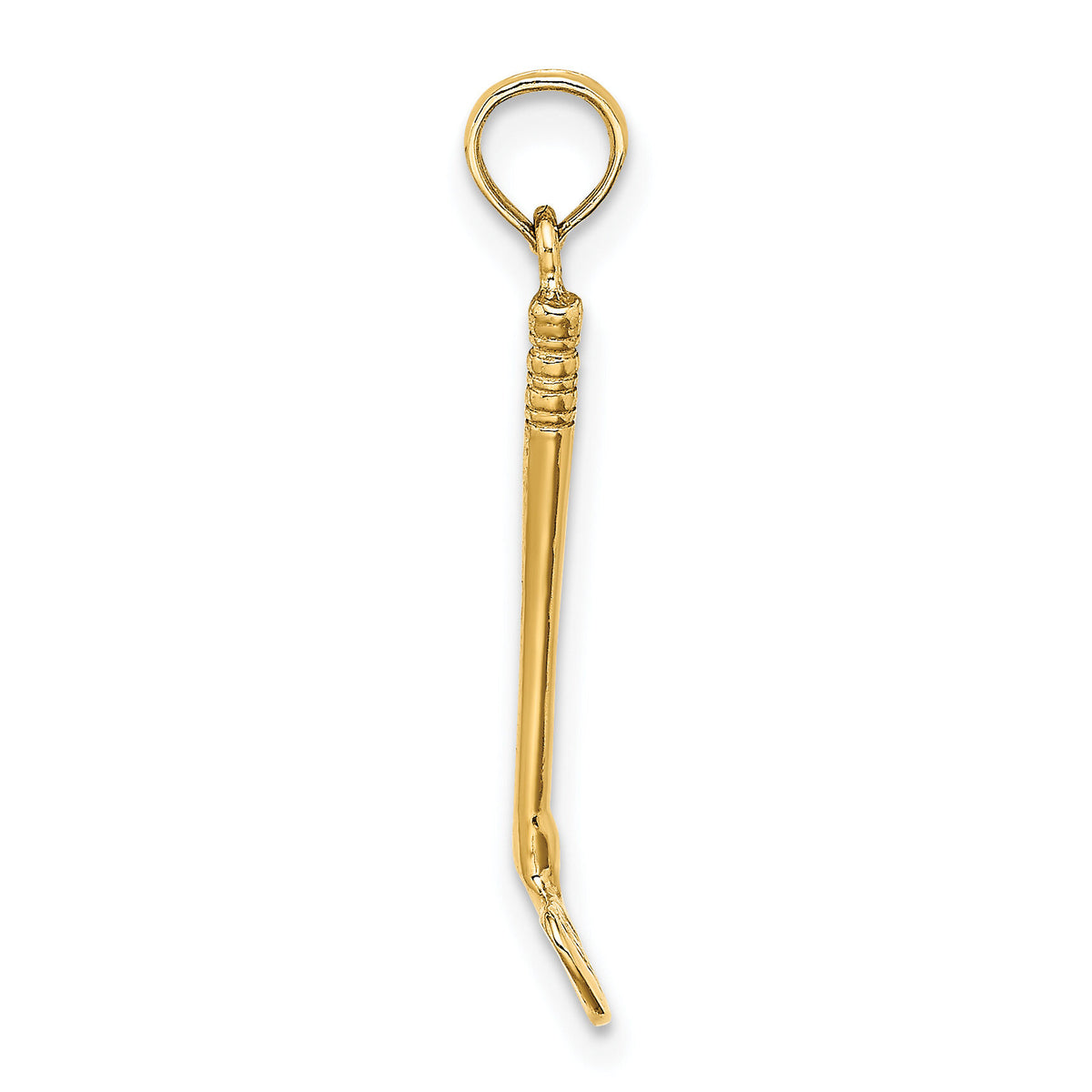 14K 3-D Club Charm-D4280