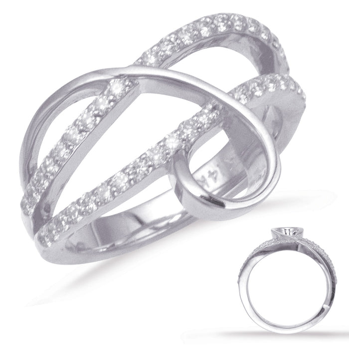 White Gold Fashion Ring