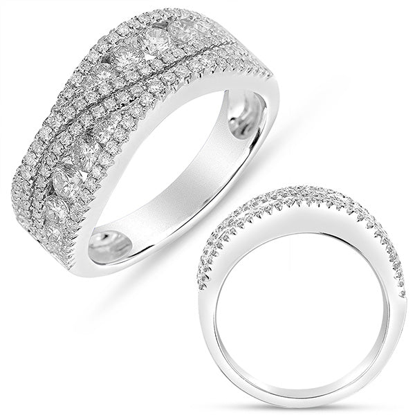 White Gold Fashion Diamond Ring