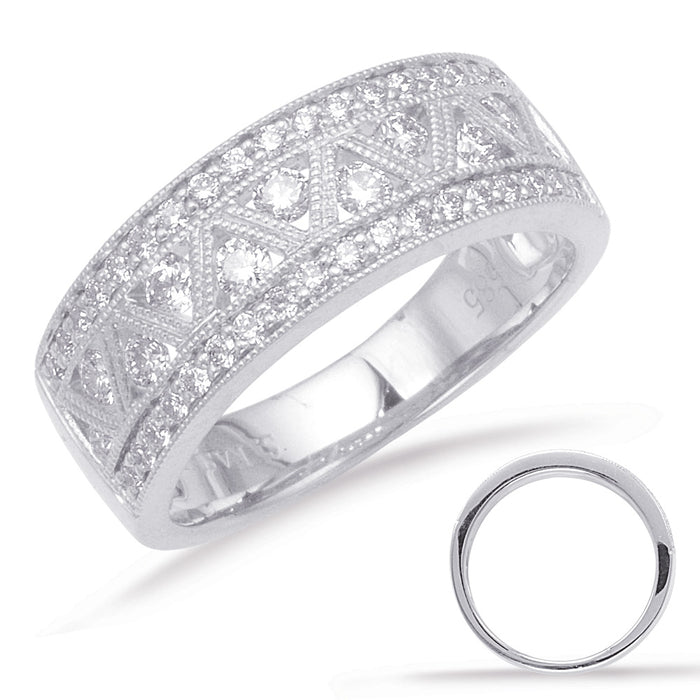 White Gold Diamond Band
